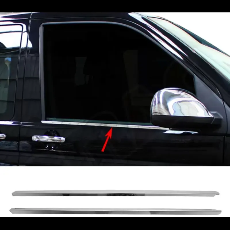 Moulure basse inox vitre AV VW T6.1*OMAC Outlet