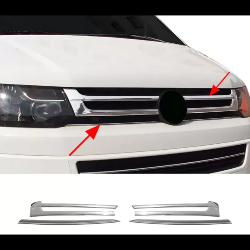 New Moulure de calandre inox VW T5 Vw T5 / T6|Accessoire Extérieur·Moulure & Protection Carrosserie