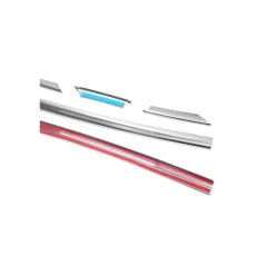 Moulure de pare-choc AV Inox Trafic 2*OMAC Clearance