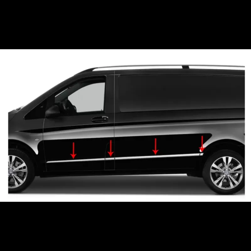 Online Moulure latérale basse Vito W447 Mercedes Vito / Viano|Accessoire Extérieur·Moulure & Protection Carrosserie
