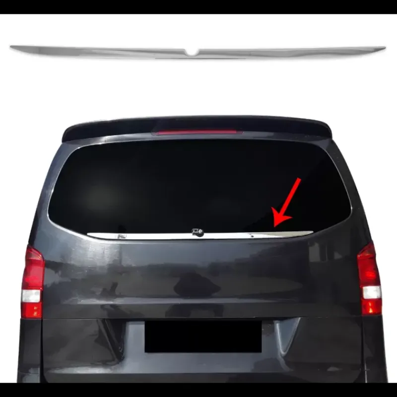 Moulure sous vitre arrière inox MB Vito W447/W639*OMAC Clearance