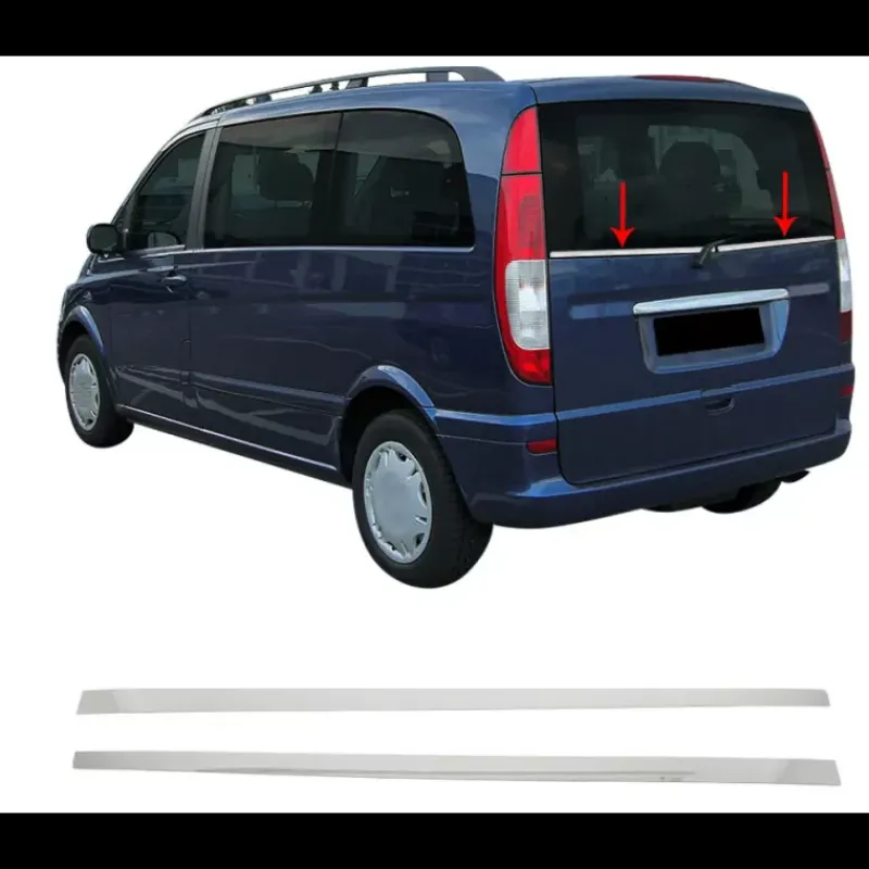 Moulure sous vitre arrière inox MB Vito W447/W639*OMAC Clearance
