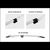 New Rails de toit noir MB Vito 1 Mercedes Vito / Viano|Tente De Toit, Barre De Toit, Coffre & Échelle·Rail & Barre De Toit