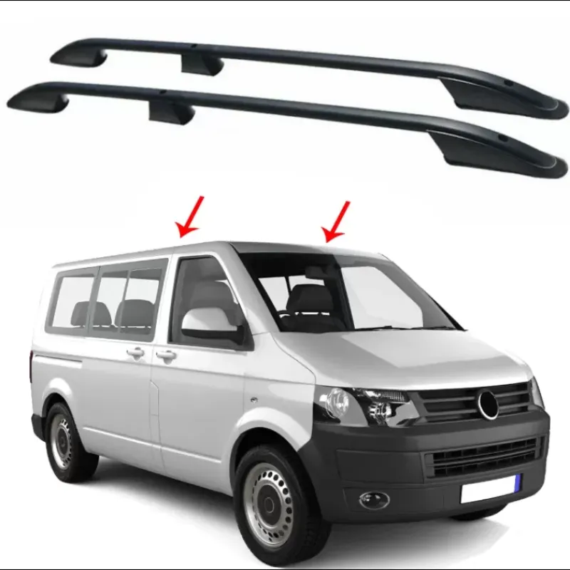 Best Rails de toit noir VW T5 / T6 Vw T5 / T6|Tente De Toit, Barre De Toit, Coffre & Échelle·Rail & Barre De Toit
