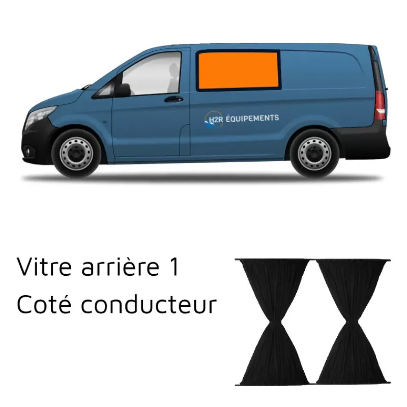 Rideau arrière | Vito 2*OMAC Sale
