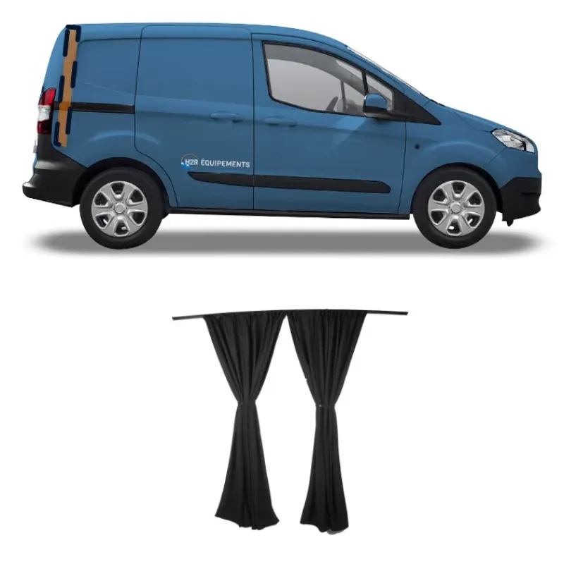 Sale Rideau séparation coffre | Transit Tourneo Courier Ford Transit|Rideau Isolant, Volet & Moustiquaire·Rideau Coulissant Fixe