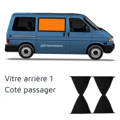 Online Rideaux arrière | VW T4 Vw T4|Rideau Isolant, Volet & Moustiquaire·Rideau Volkswagen