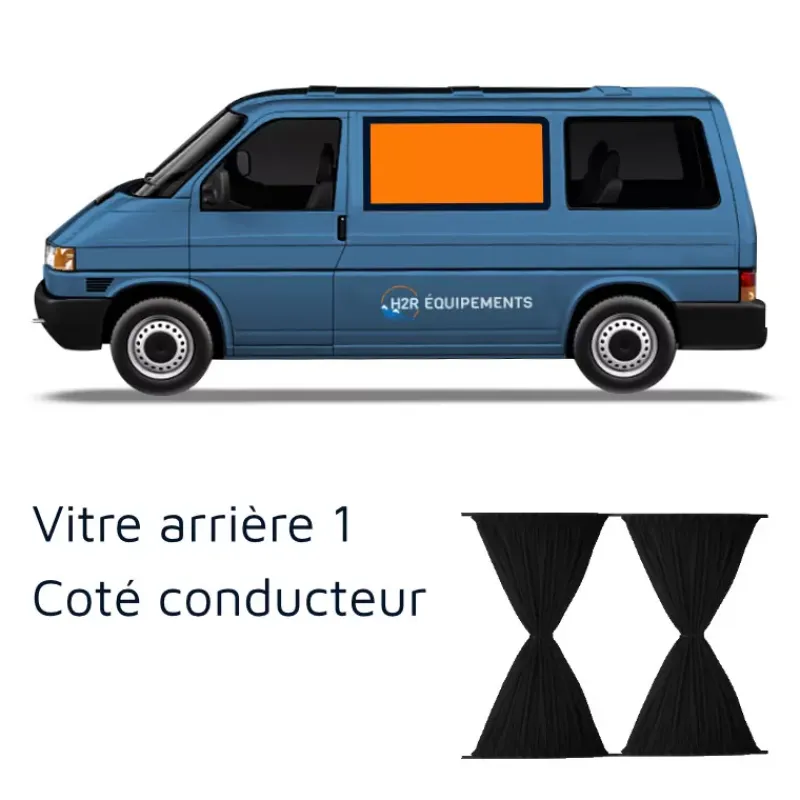 Rideaux arrière | VW T3*OMAC Outlet