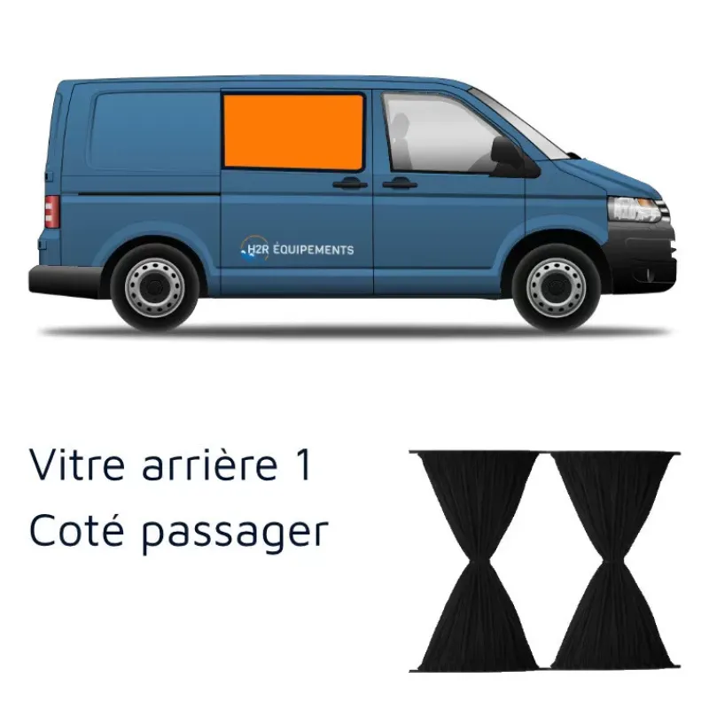 Sale Rideaux arrière | VW T5 T6 Vw T5 / T6|Rideau Isolant, Volet & Moustiquaire·Rideau Coulissant Fixe