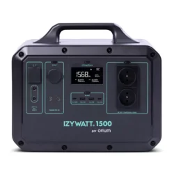 Pack IZYWATT 1500 + Panneau solaire pliant 400W Electricité & Éclairage·Batterie Nomade & Groupe Électrogène Solaire|Batterie·Batterie Nomade Et Station D'Énergie