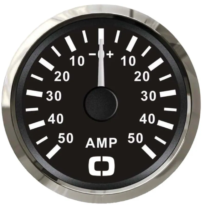 Discount Ampèremètre à aiguille 50 Amp Distribution & Protection·Contrôleur De Batterie & Indicateur De Charge|Poste De Pilotage·Instrument De Contrôle