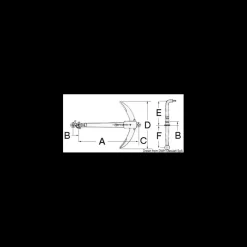 Clearance Ancre à jas pliable Mouillage, Ancre, Chaîne & Bouée·Ancre