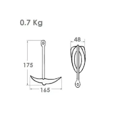 Discount Ancre grappin Accessoire Pêche|Mouillage, Ancre, Chaîne & Bouée·Ancre