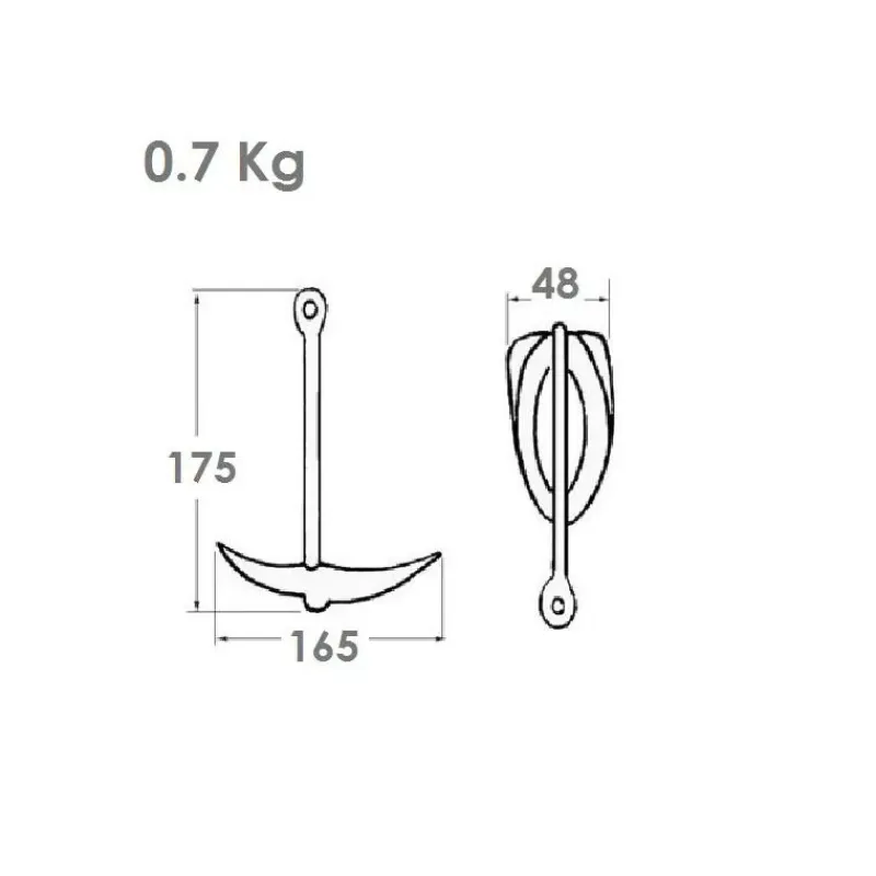 Discount Ancre grappin Accessoire Pêche|Mouillage, Ancre, Chaîne & Bouée·Ancre