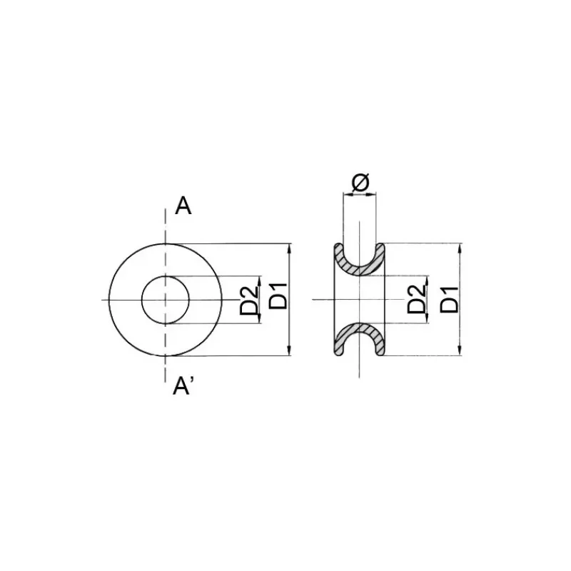 Outlet Anneau faible Friction Poulie, Anneau De Friction & Palan·Anneau Faible Friction