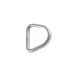 Anneau inox en D Cordage·Sangle, Sandow & Élastique