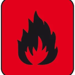 Outlet Autocollant danger 25x27 mm Matériel De Sécurité Embarqué·Signalisation, Corne De Brume & Avertissement