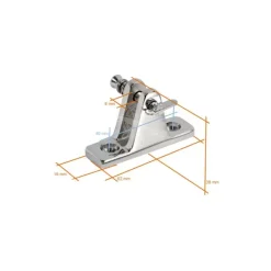 Base à chape 90° goupille ø 6 mm*Osculati Outlet