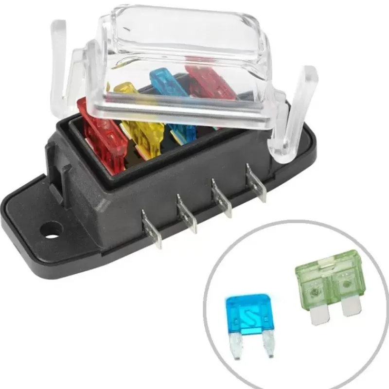 Hot Boite à fusible étanche | 12/24V Distribution & Protection·Fusible, Relais Et Disjoncteur Dc|Distribution & Protection·Disjoncteur Et Fusible Dc