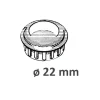 Hot Bouchon tube 22 mm Accastillage De Pont·Chandelier, Balcon, Accessoire Et Pied De Chandelier