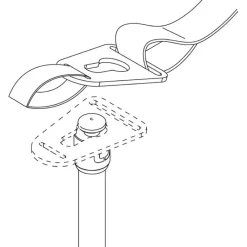 Outlet Boucle de fixation rapide | 74 x 50 mm Confort Extérieur - Cockpit·Accessoires Bimini & Taud De Soleil