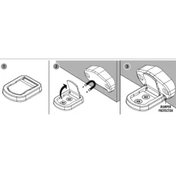 Butée de porte magnétique*Osculati Clearance