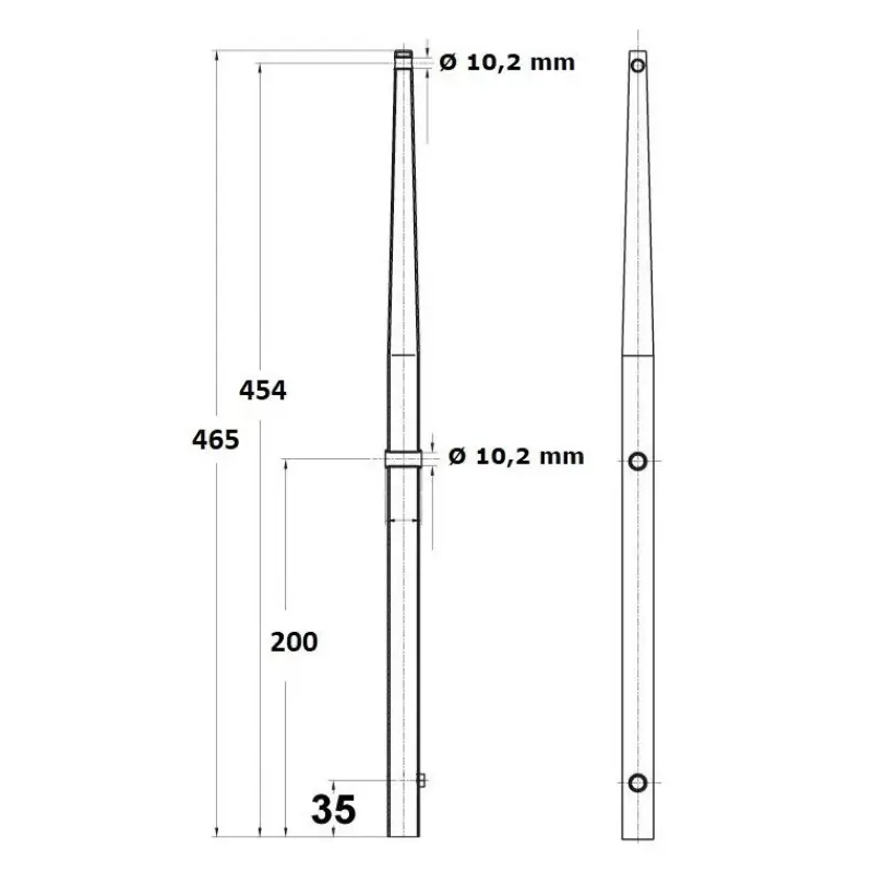 Clearance Chandelier 465 tête sphérique inox Accastillage De Pont·Chandelier, Balcon, Accessoire Et Pied De Chandelier