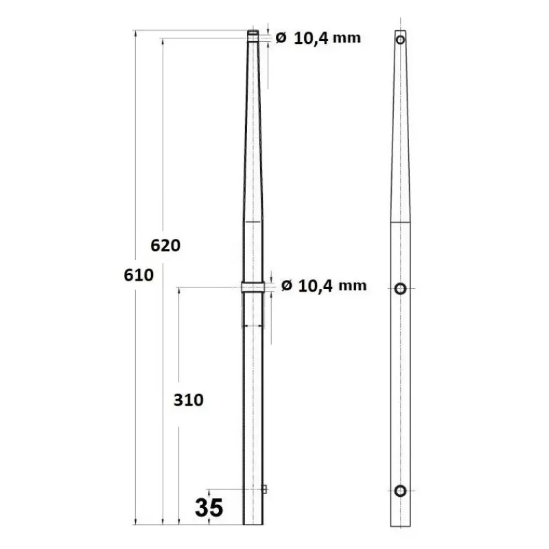 Chandelier 620 tête sphérique inox*Osculati Outlet