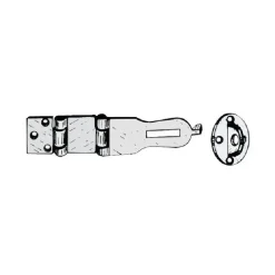Discount Charnière à cadenas 2 axes laiton 140 x 35 mm Poignée, Verrou & Fermeture Extérieures·Verrou Sauterelle Et À Levier|Poignée, Verrou & Fermeture Extérieures·Verrou Sauterelle Et À Levier