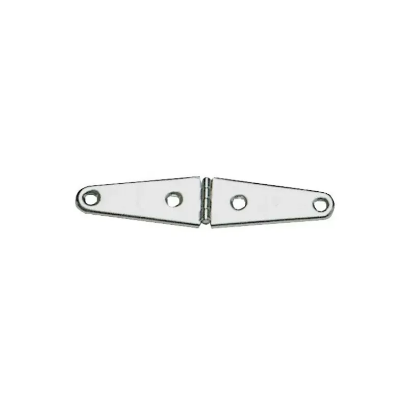 Charnière inox 145 x 32 x 1,2 mm Ameublement & Quincaillerie Intérieure·Charnière De Porte & Meuble|Quincaillerie Marine·Charnière De Coffre, Porte & Meuble