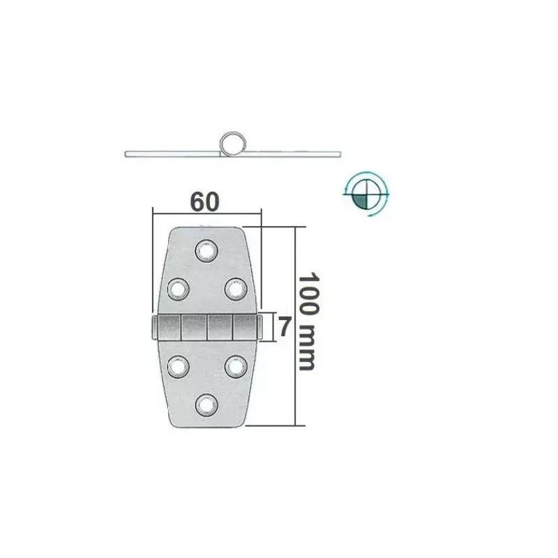 Discount Charnière robuste laiton Ameublement & Quincaillerie Intérieure·Charnière De Porte & Meuble|Quincaillerie Marine·Charnière De Coffre, Porte & Meuble