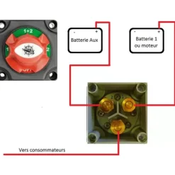 Commutateur de batterie*Osculati Clearance