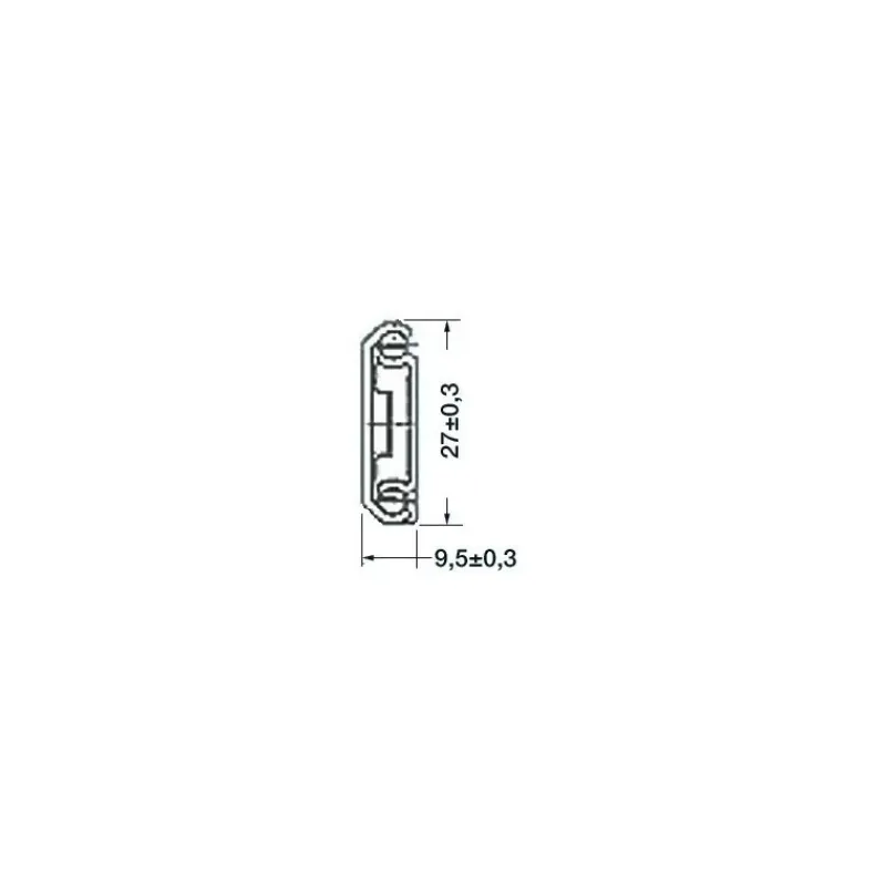 Coulisseau inox 350 mm*Osculati Sale