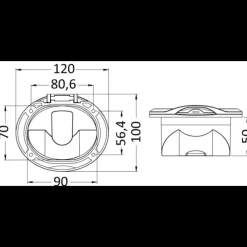 New Douche de pont Nuvola douchette Keji Robinetterie·Boîtiers Douchette