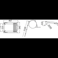 Clearance Echelle de bain télescopique semi-rigide Échelle, Plateforme & Delphinière·Echelle De Bain Fixe