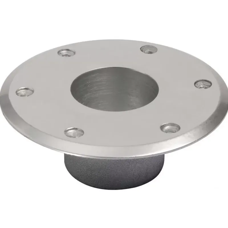 New Embase anodisé robuste pour pied 60 mm Table & Pied·Pied De Table|Equipement Intérieur·Système Pour Table Amovible