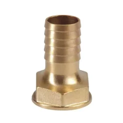 Outlet Embout cannelé laiton filetage femelle Plomberie·Raccord Cannelé & Fileté​|Plomberie·Raccord Fileté & Cannelé​