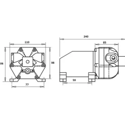 New Europump 11 L/min | 3 soupapes Groupes D'Eau & Pompe·Pompe Automatique|Groupe D'Eau & Pompe·Pompe Automatique