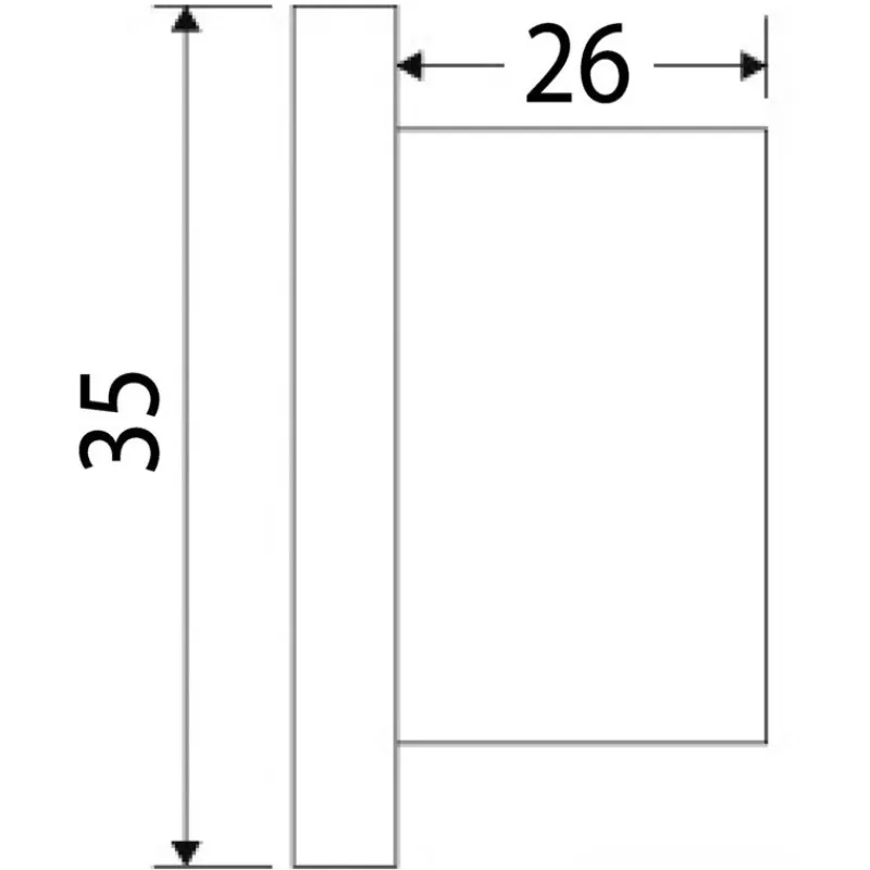 Feu de courtoisie LED IP67 éclairage haut+bas Eclairage & Lampe·Éclairage De Courtoisie|Eclairage & Lampe·Éclairage De Courtoisie