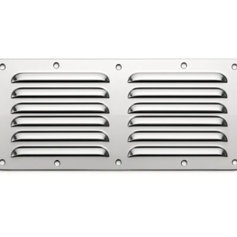 Sale Grille aération inox slim 32 cm² | 115 x 230 x 4 mm Grille & Aération·Grille D'Aération|Hublot & Aération·Grille D'Aération