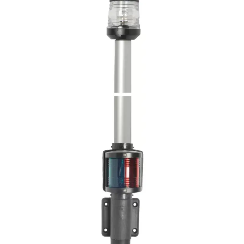 Hampe classic aluminium combiné feux de route et 360° Eclairage & Lampe·Feux De Navigation