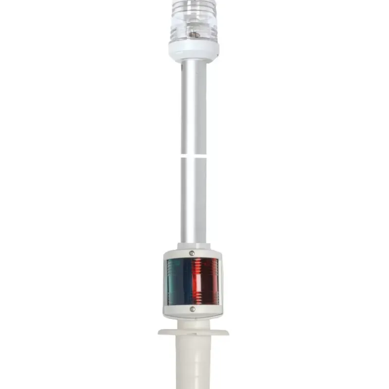 Hampe classic aluminium combiné feux de route et 360° Eclairage & Lampe·Feux De Navigation