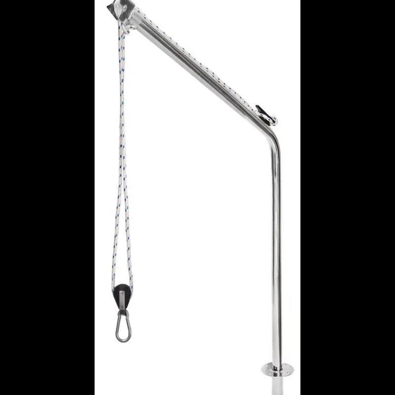 Best Kit 2 bossoirs inox 120 Kg Equipement De Pont·Mât De Charge & Bossoir