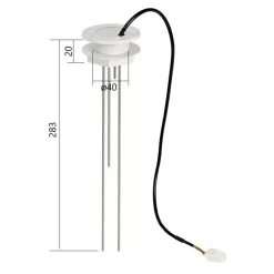 Kit indicateur + sonde eaux noires*Osculati Best