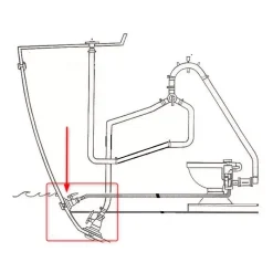 Clearance Kit mise en eau WC marins | ø tuyaux 19 et 25 mm Wc À Bord·Accessoire Wc