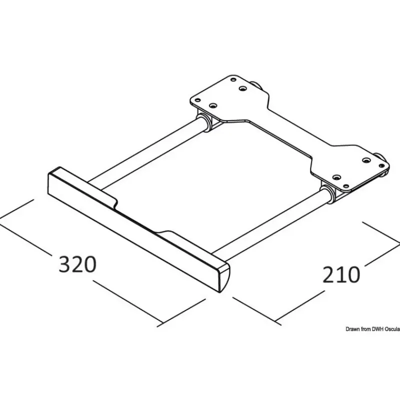 Kit rallonge de table universel*Osculati New