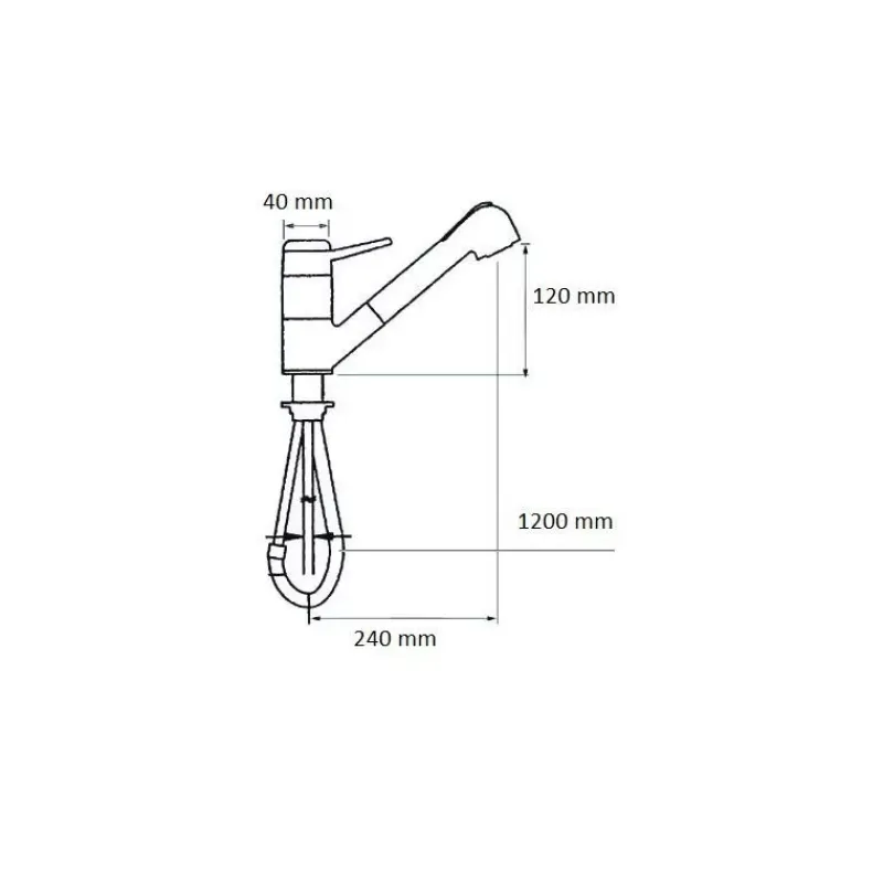 Mitigeur robinet / douchette*Osculati Discount