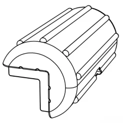 Pare-battage de ponton d'angle 18,5 cm*Osculati Outlet