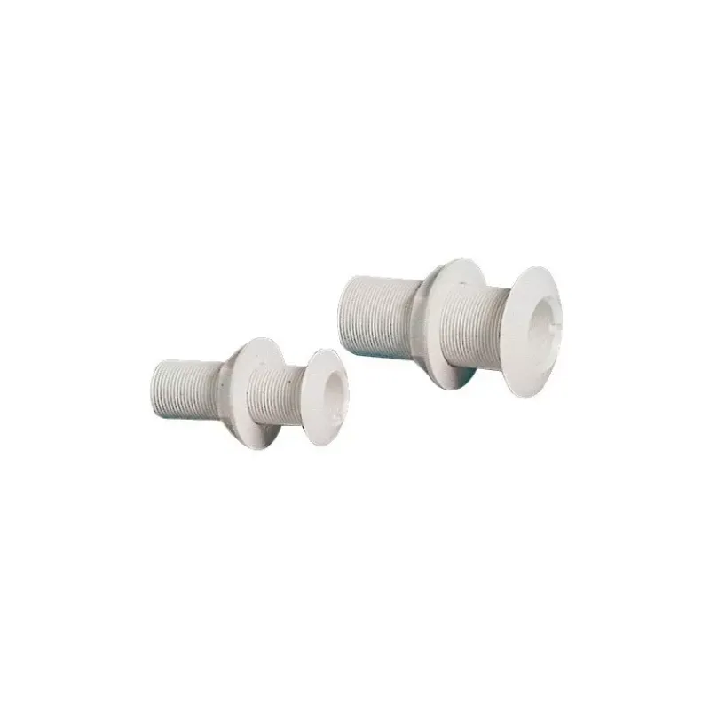 New Passe-coque fileté plastique Plomberie·Passe-Cloison & Grand Épaulement|Plomberie·Passe Coque & Passe Cloison