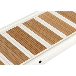 Outlet Passerelle pliante Aluminium vernis blanc et Iroko Equipement De Pont·Passerelle & Rampe